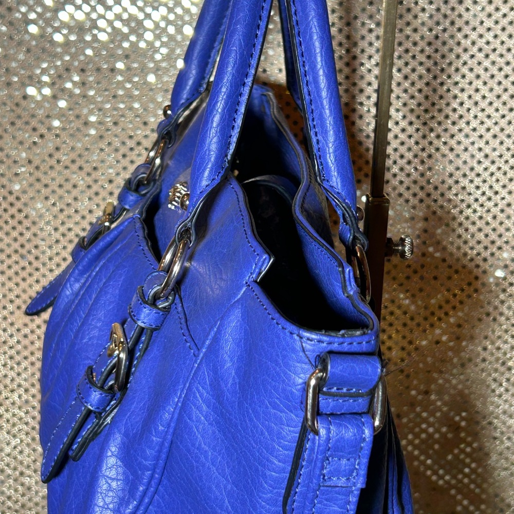 Juicy Couture Blue Crossbody Bag Approx. 15” x 10” x 4.5” - Picture 4 of 17